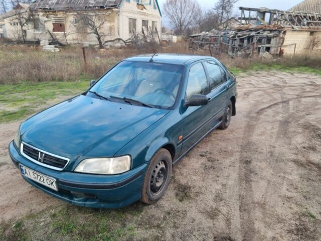 Зеленый Хонда Цивик, объемом двигателя 1.4 л и пробегом 290 тыс. км за 2400 $, фото 1 на Automoto.ua