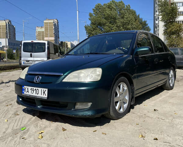 Зеленый Хонда Цивик, объемом двигателя 1.7 л и пробегом 316 тыс. км за 3600 $, фото 1 на Automoto.ua