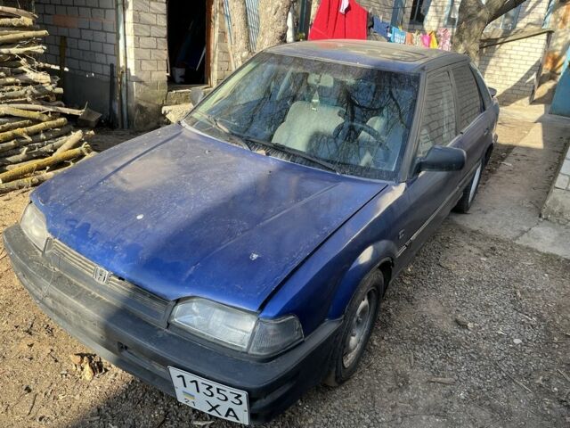 Синий Хонда Концерто, объемом двигателя 1.6 л и пробегом 300 тыс. км за 600 $, фото 1 на Automoto.ua