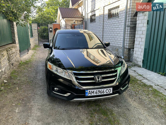 Чорний Хонда Кросстур, об'ємом двигуна 2.36 л та пробігом 220 тис. км за 10100 $, фото 1 на Automoto.ua