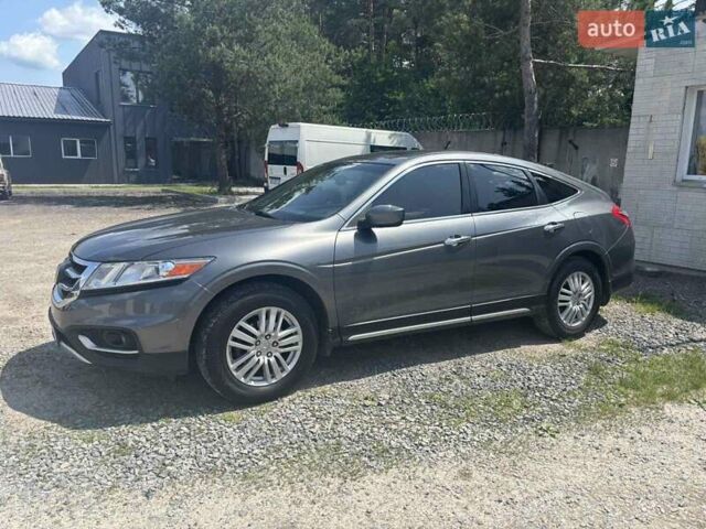 Серый Хонда Кросстур, объемом двигателя 2.4 л и пробегом 117 тыс. км за 14000 $, фото 1 на Automoto.ua