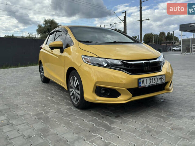 Желтый Хонда ФИТ, объемом двигателя 1.5 л и пробегом 137 тыс. км за 12000 $, фото 1 на Automoto.ua