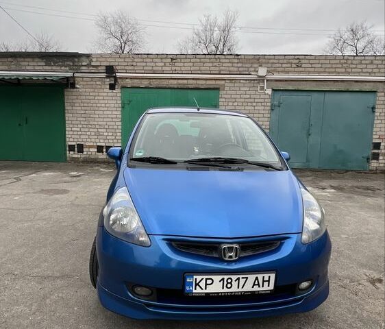 Синий Хонда Джаз, объемом двигателя 1.3 л и пробегом 232 тыс. км за 4700 $, фото 1 на Automoto.ua