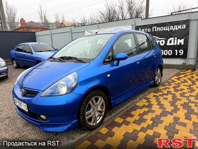 Синий Хонда Джаз, объемом двигателя 1.3 л и пробегом 208 тыс. км за 3850 $, фото 1 на Automoto.ua