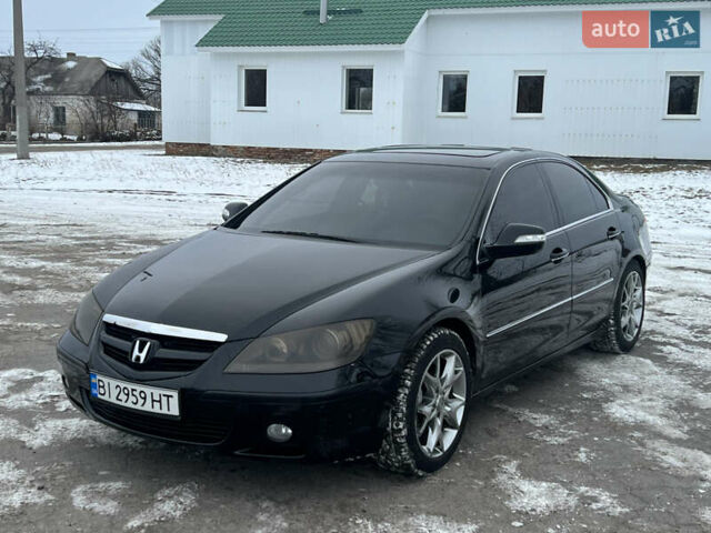 Черный Хонда Легенд, объемом двигателя 3.5 л и пробегом 330 тыс. км за 4700 $, фото 1 на Automoto.ua