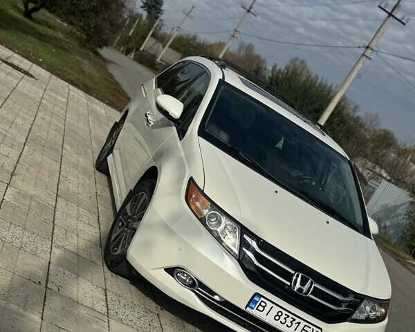 Білий Хонда Одіссей, об'ємом двигуна 3.47 л та пробігом 208 тис. км за 16000 $, фото 1 на Automoto.ua