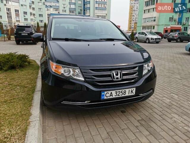 Черный Хонда Одиссей, объемом двигателя 3.5 л и пробегом 105 тыс. км за 16900 $, фото 1 на Automoto.ua