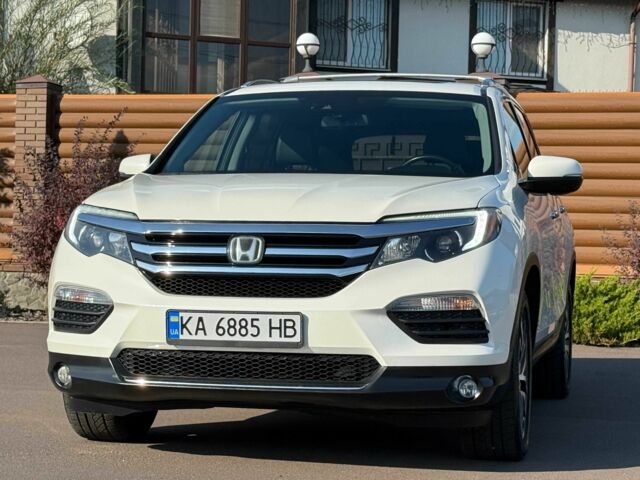 Белый Хонда Пилот, объемом двигателя 3.5 л и пробегом 74 тыс. км за 23000 $, фото 1 на Automoto.ua