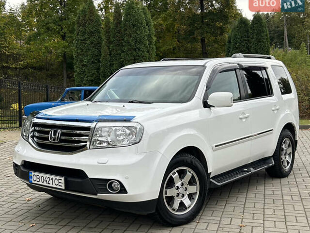 Білий Хонда Пілот, об'ємом двигуна 3.47 л та пробігом 171 тис. км за 14650 $, фото 1 на Automoto.ua
