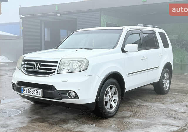 Білий Хонда Пілот, об'ємом двигуна 3.47 л та пробігом 151 тис. км за 15200 $, фото 1 на Automoto.ua