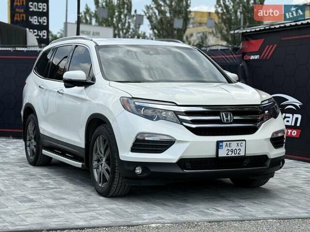 Белый Хонда Пилот, объемом двигателя 3.47 л и пробегом 130 тыс. км за 23999 $, фото 1 на Automoto.ua
