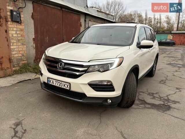 Белый Хонда Пилот, объемом двигателя 3.5 л и пробегом 125 тыс. км за 20500 $, фото 1 на Automoto.ua