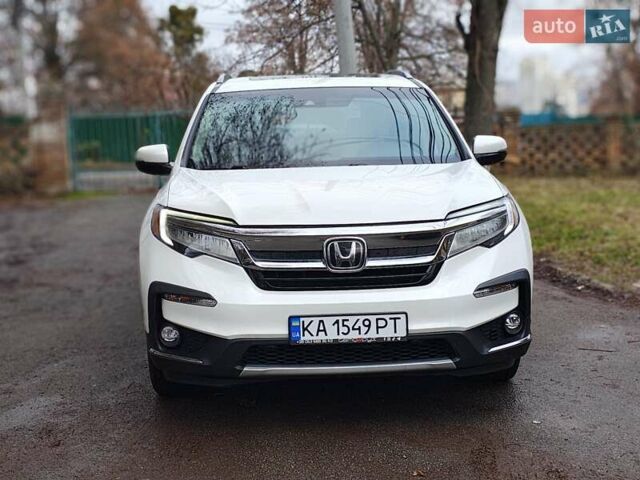 Білий Хонда Пілот, об'ємом двигуна 3.47 л та пробігом 86 тис. км за 30800 $, фото 1 на Automoto.ua