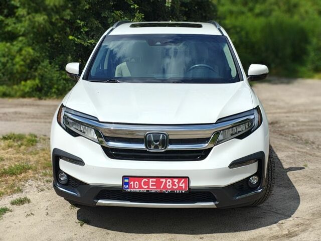 Белый Хонда Пилот, объемом двигателя 3.5 л и пробегом 86 тыс. км за 31200 $, фото 1 на Automoto.ua