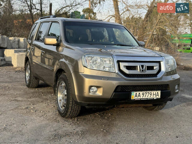 Бежевый Хонда Пилот, объемом двигателя 3.5 л и пробегом 230 тыс. км за 11700 $, фото 1 на Automoto.ua