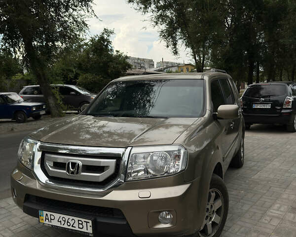 Хонда Пилот 2009 в Запорожье на Automoto.ua Бежевый Хонда Пилот, объемом двигателя 3.47 л и пробегом 186 тыс. км за 12000 $, фото 1 на Automoto.ua