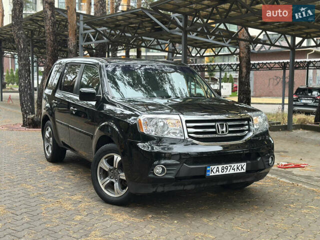 Черный Хонда Пилот, объемом двигателя 3.47 л и пробегом 156 тыс. км за 15500 $, фото 1 на Automoto.ua