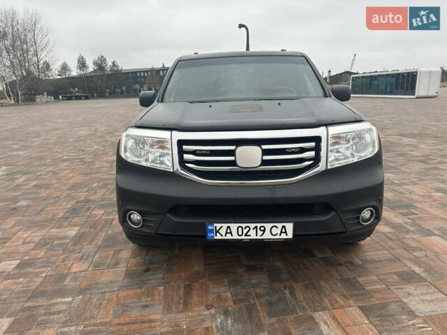 Черный Хонда Пилот, объемом двигателя 3.47 л и пробегом 210 тыс. км за 12500 $, фото 1 на Automoto.ua