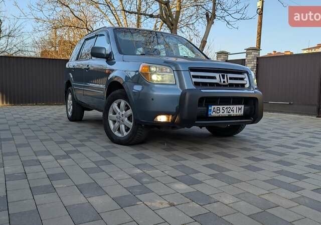 Серый Хонда Пилот, объемом двигателя 3.47 л и пробегом 290 тыс. км за 7300 $, фото 1 на Automoto.ua
