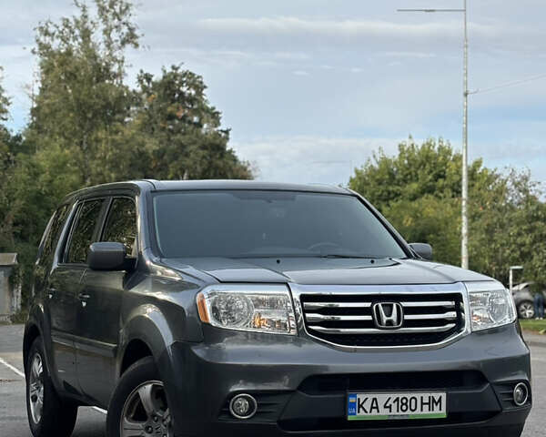 Сірий Хонда Пілот, об'ємом двигуна 3.47 л та пробігом 198 тис. км за 12500 $, фото 1 на Automoto.ua
