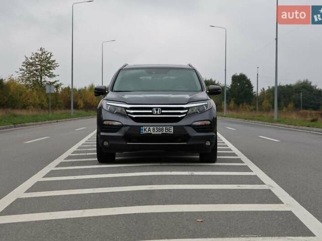 Серый Хонда Пилот, объемом двигателя 3.47 л и пробегом 81 тыс. км за 25000 $, фото 1 на Automoto.ua