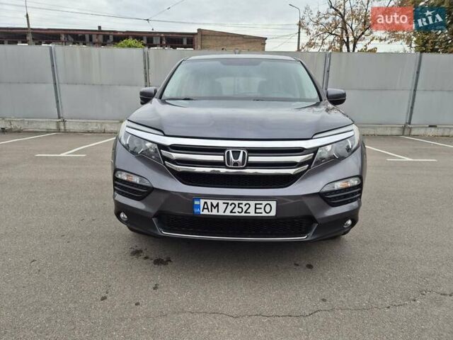 Хонда Пилот 2018 в Киеве на Automoto.ua Серый Хонда Пилот, объемом двигателя 3.47 л и пробегом 86 тыс. км за 21500 $, фото 1 на Automoto.ua