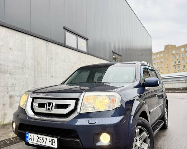 Синій Хонда Пілот, об'ємом двигуна 3.47 л та пробігом 209 тис. км за 9800 $, фото 1 на Automoto.ua