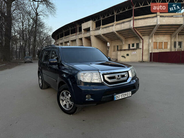 Синий Хонда Пилот, объемом двигателя 3.47 л и пробегом 190 тыс. км за 11000 $, фото 1 на Automoto.ua