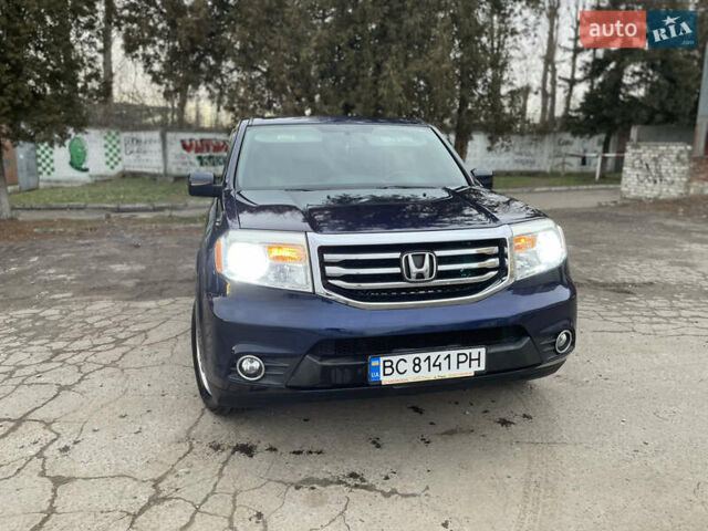 Синий Хонда Пилот, объемом двигателя 3.47 л и пробегом 189 тыс. км за 16500 $, фото 1 на Automoto.ua