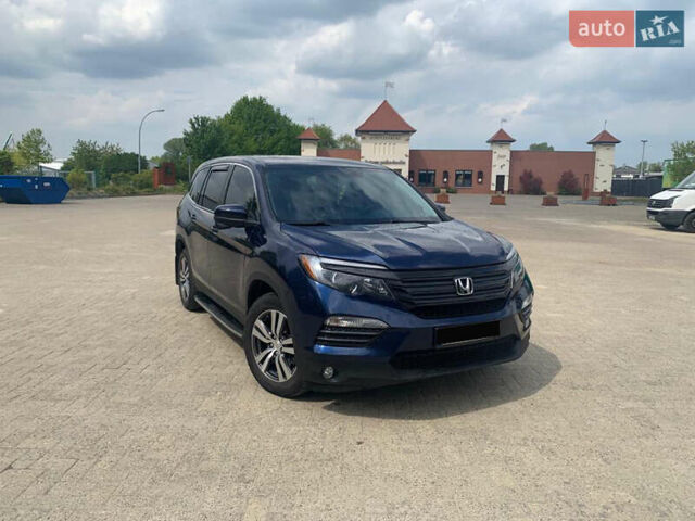 Синий Хонда Пилот, объемом двигателя 3.47 л и пробегом 119 тыс. км за 24500 $, фото 1 на Automoto.ua