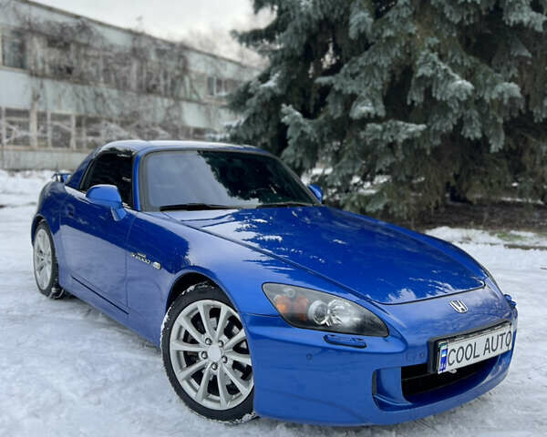 Синий Хонда С2000, объемом двигателя 2 л и пробегом 100 тыс. км за 29000 $, фото 1 на Automoto.ua