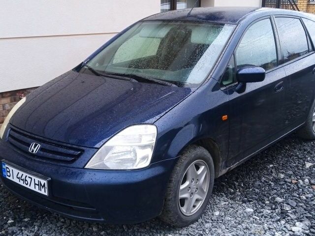Синій Хонда Стрім, об'ємом двигуна 2 л та пробігом 210 тис. км за 2800 $, фото 1 на Automoto.ua