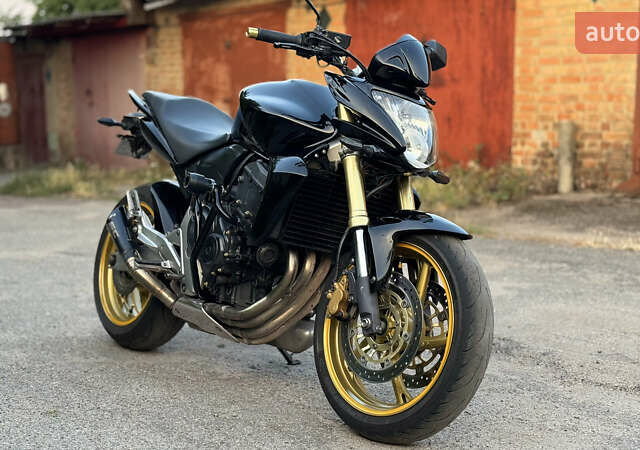 Черный Хонда CB 600F Hornet, объемом двигателя 0.6 л и пробегом 47 тыс. км за 5200 $, фото 1 на Automoto.ua