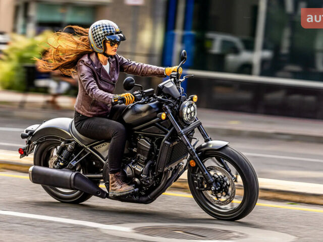 купить новое авто Хонда CMX 1100 Rebel D2 2025 года от официального дилера Мотосалон Honda Львів "Арія Моторс" Хонда фото