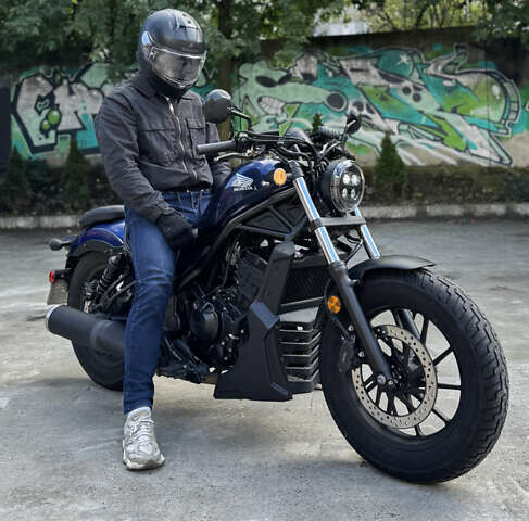 Синій Хонда CMX 300 Rebal, об'ємом двигуна 0.29 л та пробігом 5 тис. км за 4800 $, фото 1 на Automoto.ua