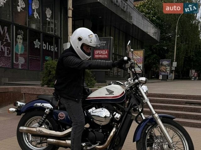 Синий Хонда VT 400, объемом двигателя 0.4 л и пробегом 75 тыс. км за 4000 $, фото 1 на Automoto.ua
