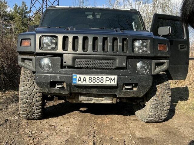 Чорний Хаммер Н2, об'ємом двигуна 6 л та пробігом 111 тис. км за 18000 $, фото 1 на Automoto.ua