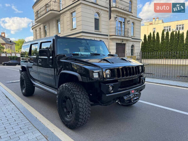 Черный Хаммер Н2, объемом двигателя 6.2 л и пробегом 67 тыс. км за 49000 $, фото 1 на Automoto.ua