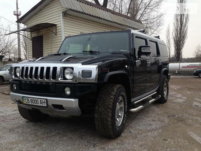 Чорний Хаммер Н2, об'ємом двигуна 6.2 л та пробігом 270 тис. км за 35000 $, фото 1 на Automoto.ua