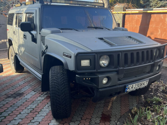 Сірий Хаммер Н2, об'ємом двигуна 6 л та пробігом 240 тис. км за 24800 $, фото 1 на Automoto.ua