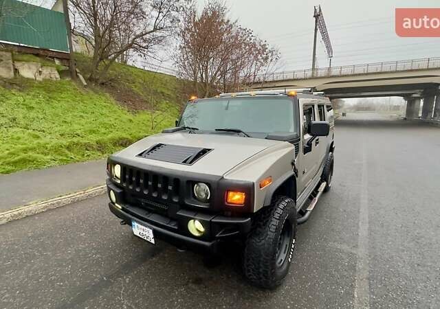 Сірий Хаммер Н2, об'ємом двигуна 5.97 л та пробігом 125 тис. км за 29900 $, фото 1 на Automoto.ua