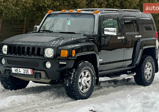 Черный Хаммер Н3, объемом двигателя 3.65 л и пробегом 143 тыс. км за 10200 $, фото 1 на Automoto.ua