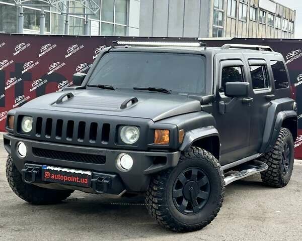 Чорний Хаммер Н3, об'ємом двигуна 3.65 л та пробігом 280 тис. км за 17300 $, фото 1 на Automoto.ua