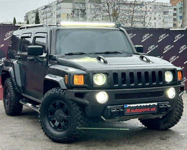 Чорний Хаммер Н3, об'ємом двигуна 3.65 л та пробігом 280 тис. км за 16500 $, фото 1 на Automoto.ua