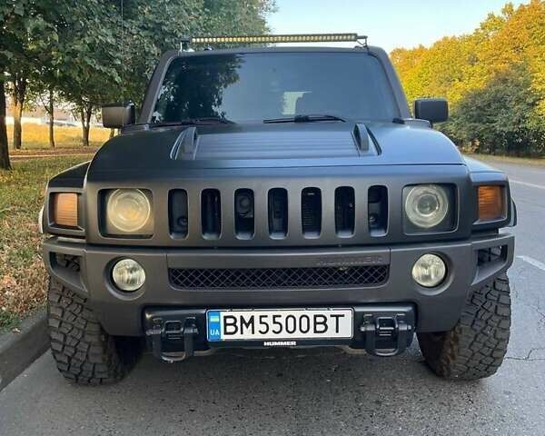 Черный Хаммер Н3, объемом двигателя 3.7 л и пробегом 280 тыс. км за 17000 $, фото 1 на Automoto.ua
