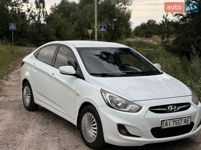 Білий Хендай Акцент, об'ємом двигуна 1.4 л та пробігом 216 тис. км за 6950 $, фото 1 на Automoto.ua