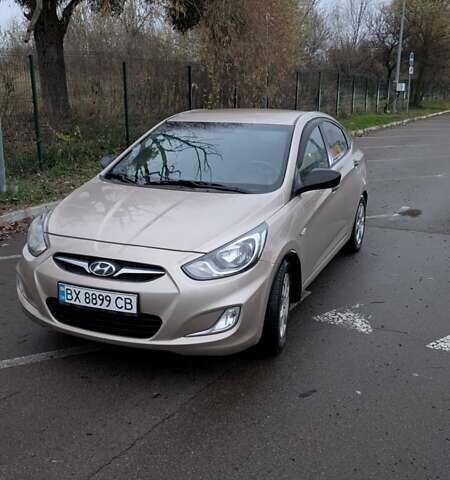 Бежевый Хендай Акцент, объемом двигателя 1.4 л и пробегом 171 тыс. км за 6800 $, фото 1 на Automoto.ua