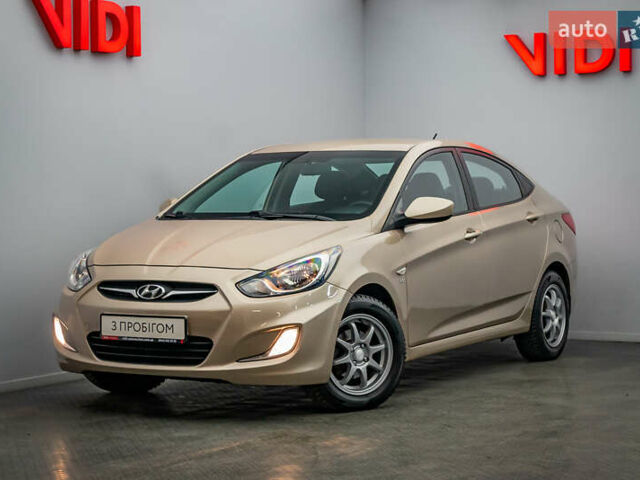 Бежевый Хендай Акцент, объемом двигателя 1.6 л и пробегом 62 тыс. км за 6735 $, фото 1 на Automoto.ua