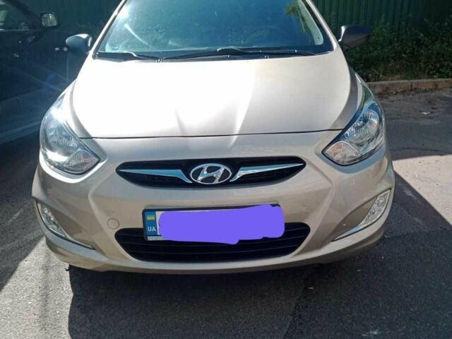 Бежевый Хендай Акцент, объемом двигателя 1.4 л и пробегом 172 тыс. км за 8000 $, фото 1 на Automoto.ua