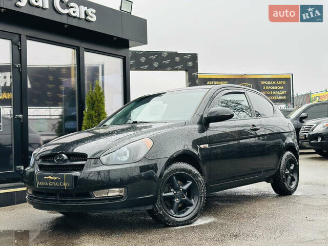 Черный Хендай Акцент, объемом двигателя 1.4 л и пробегом 123 тыс. км за 4550 $, фото 1 на Automoto.ua
